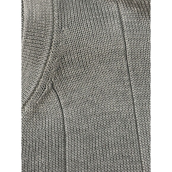 Dockers Knit Shirt Silk Blend Pullover Round Neck SS Sage Green Mens L-44 Chest - Picture 5 of 9